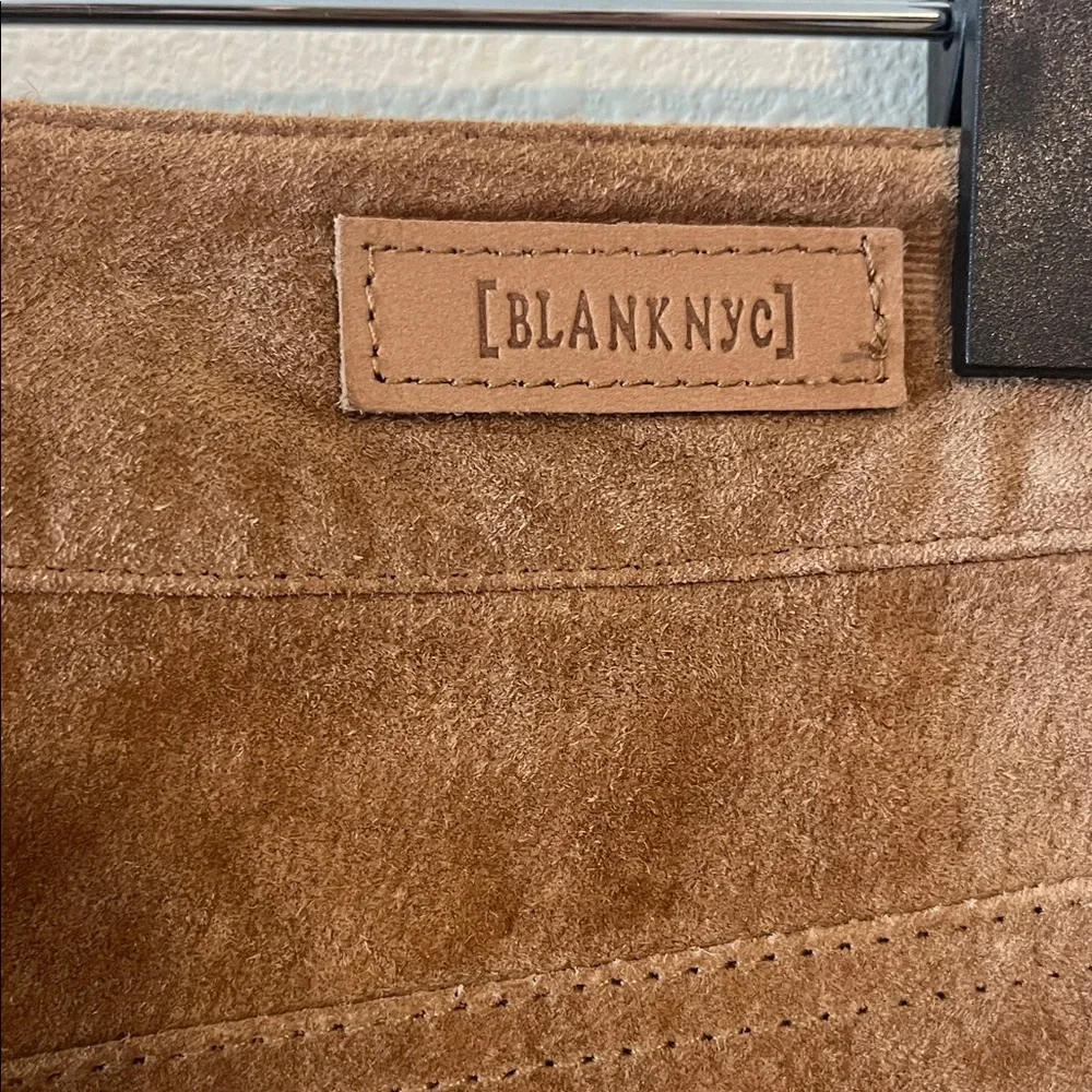 BlankNYC PECAN suede mini SKIRT